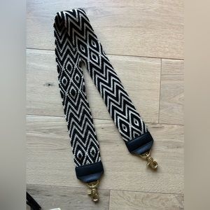 Woven strap accessory to add to any bag